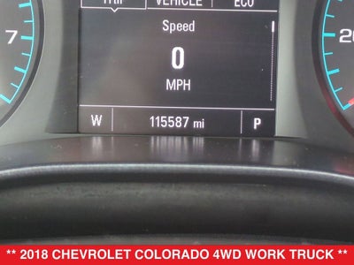 2018 Chevrolet Colorado Work Truck