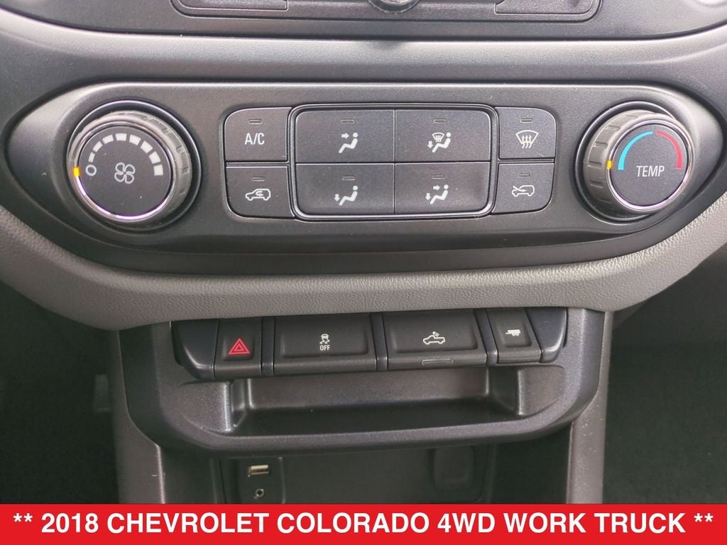 2018 Chevrolet Colorado Work Truck