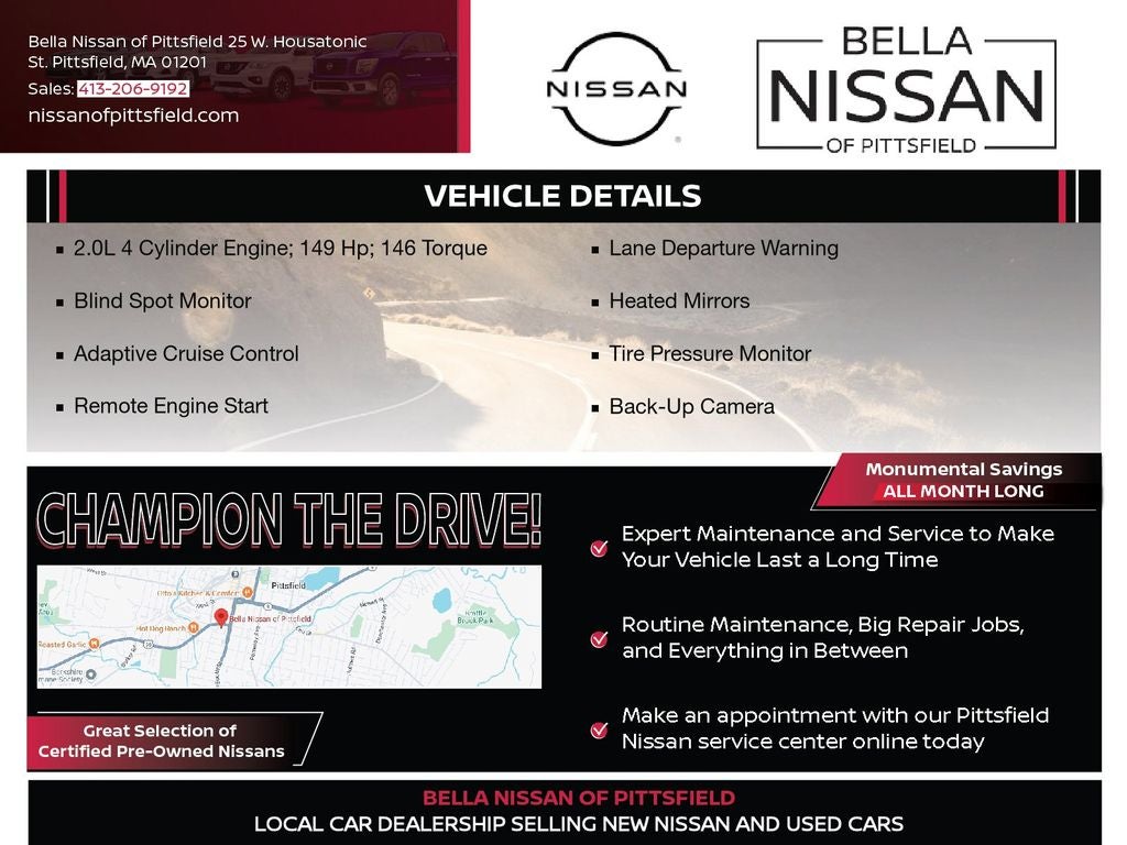 Certified 2020 Nissan Sentra SV with VIN 3N1AB8CV9LY234929 for sale in Pittsfield, MA