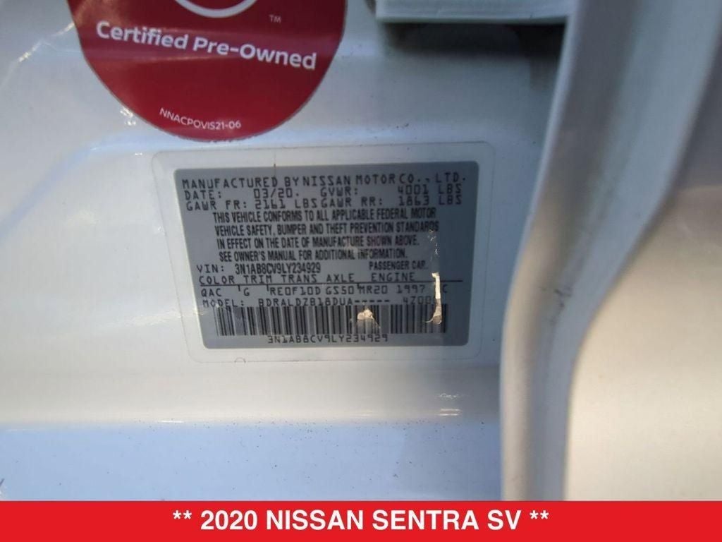 2020 Nissan Sentra SV
