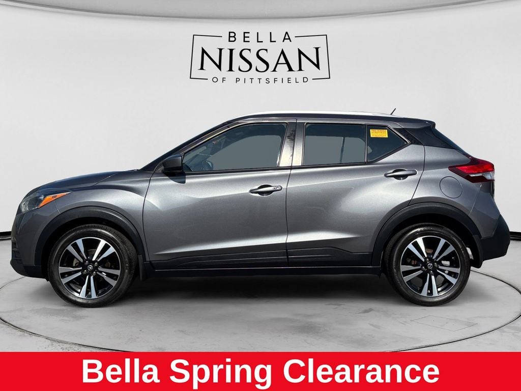 Used 2018 Nissan Kicks SV with VIN 3N1CP5CU0JL523868 for sale in Pittsfield, MA