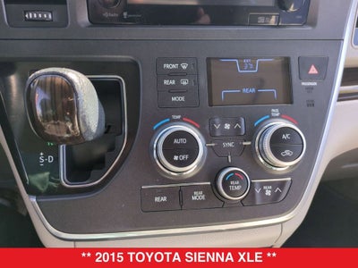 2015 Toyota Sienna XLE 7 Passenger