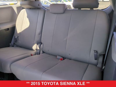 2015 Toyota Sienna XLE 7 Passenger