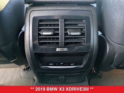 2019 BMW X3 xDrive30i