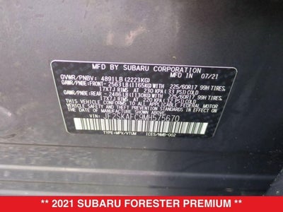 2021 Subaru Forester Premium