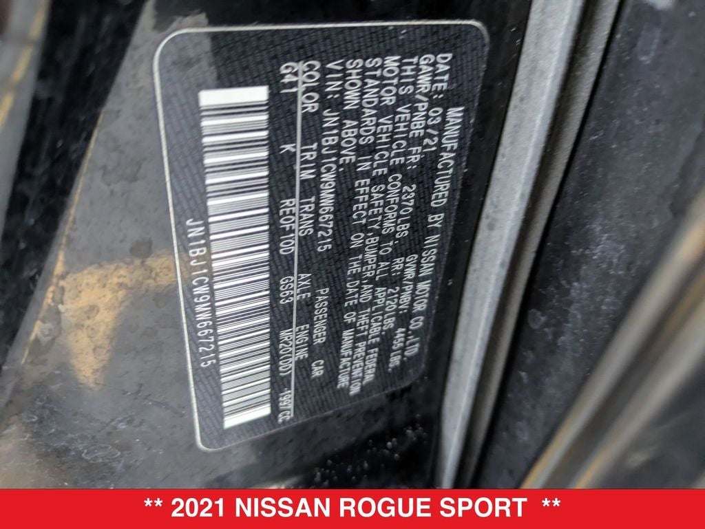 2021 Nissan Rogue Sport SL