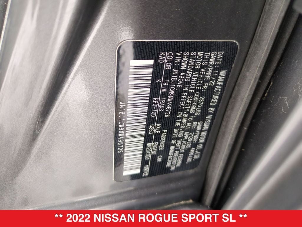 2022 Nissan Rogue Sport SL