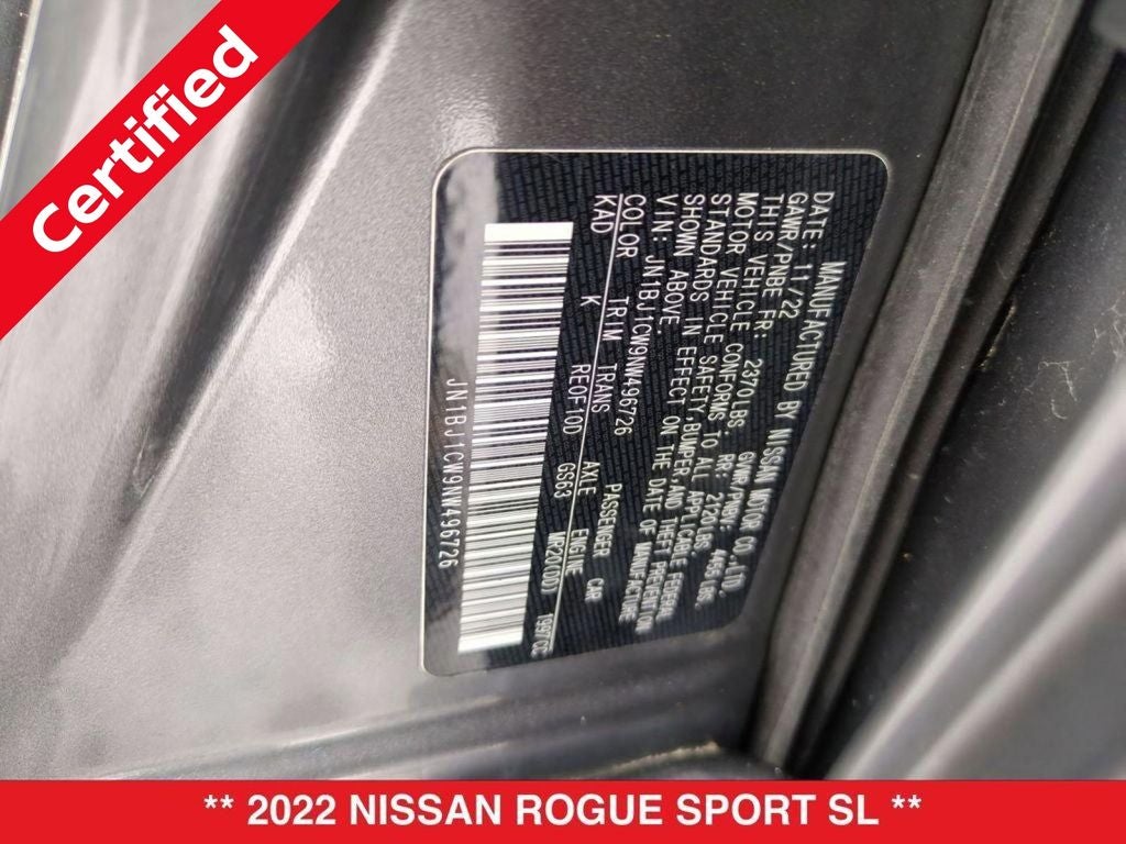 2022 Nissan Rogue Sport SL