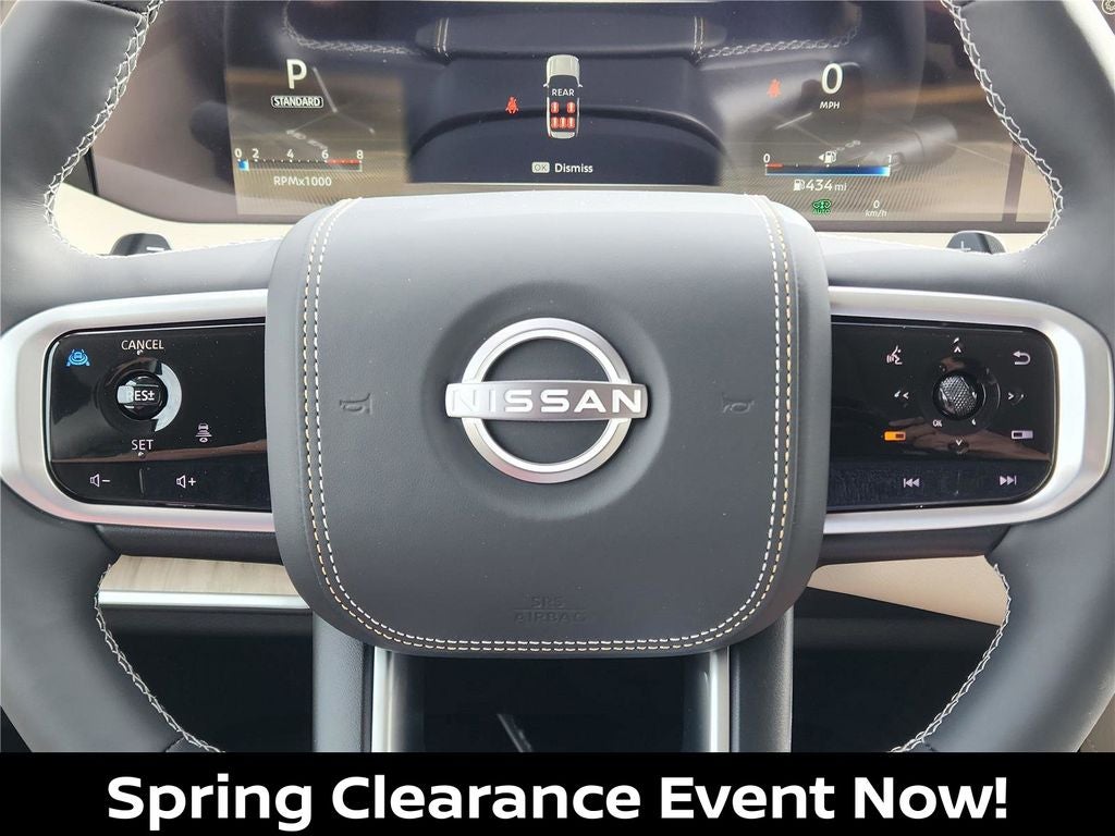 2025 Nissan Armada Platinum Reserve