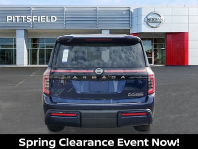 2025 Nissan Armada Platinum Reserve