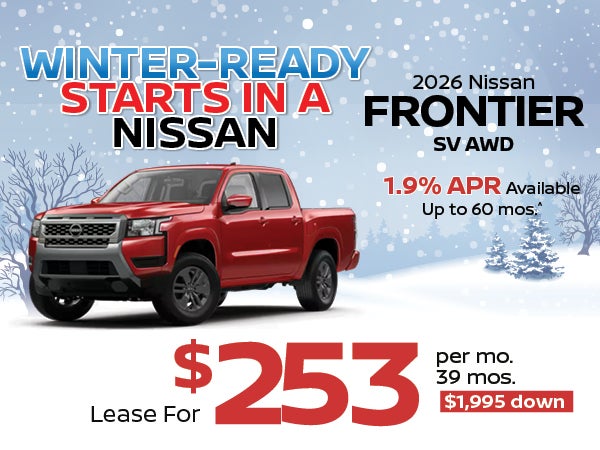 2026 Nissan Frontier SV AWD