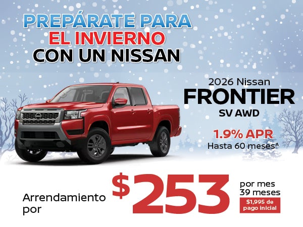 2026 FRONTIER SV AWD