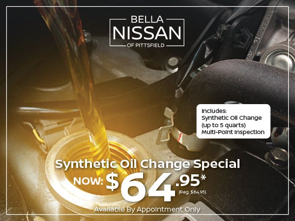 Synthetic Oil Change Special