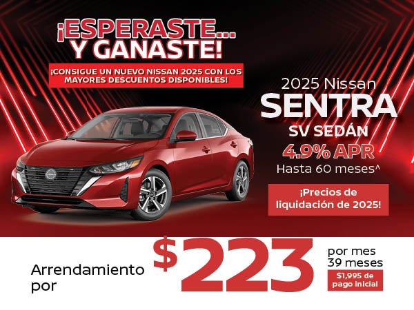 2025 SENTRA SV Sedán