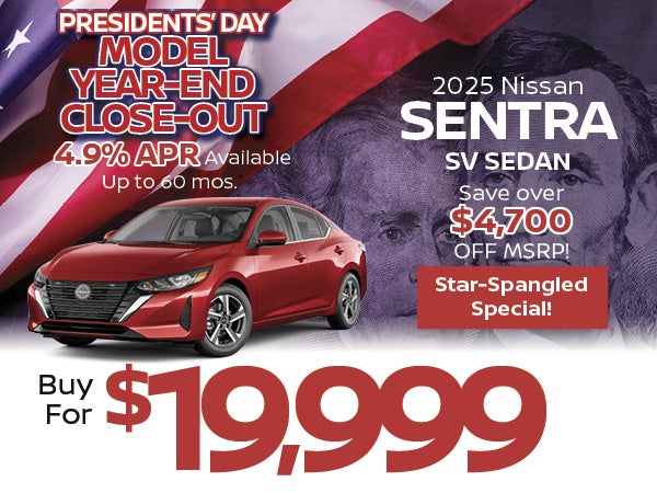 2025 Nissan Sentra SV 