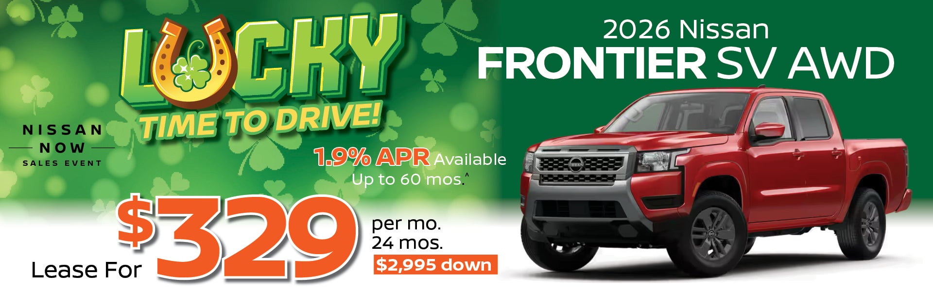 2026 FRONTIER SV AWD