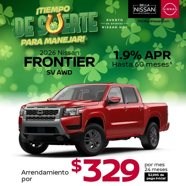 2026 FRONTIER SV AWD