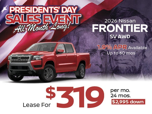 2026 Nissan Frontier SV AWD